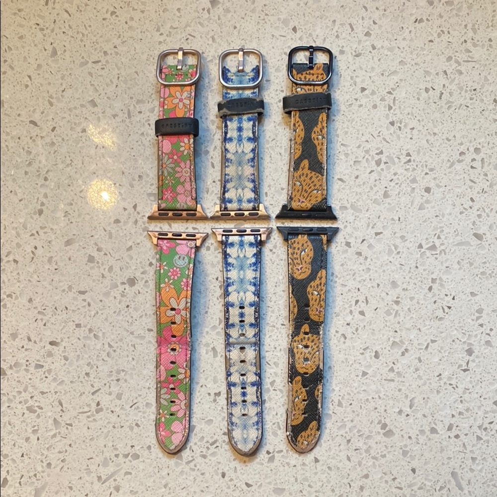 Casetify Floral and Paisley Watch Bands - Multicolor